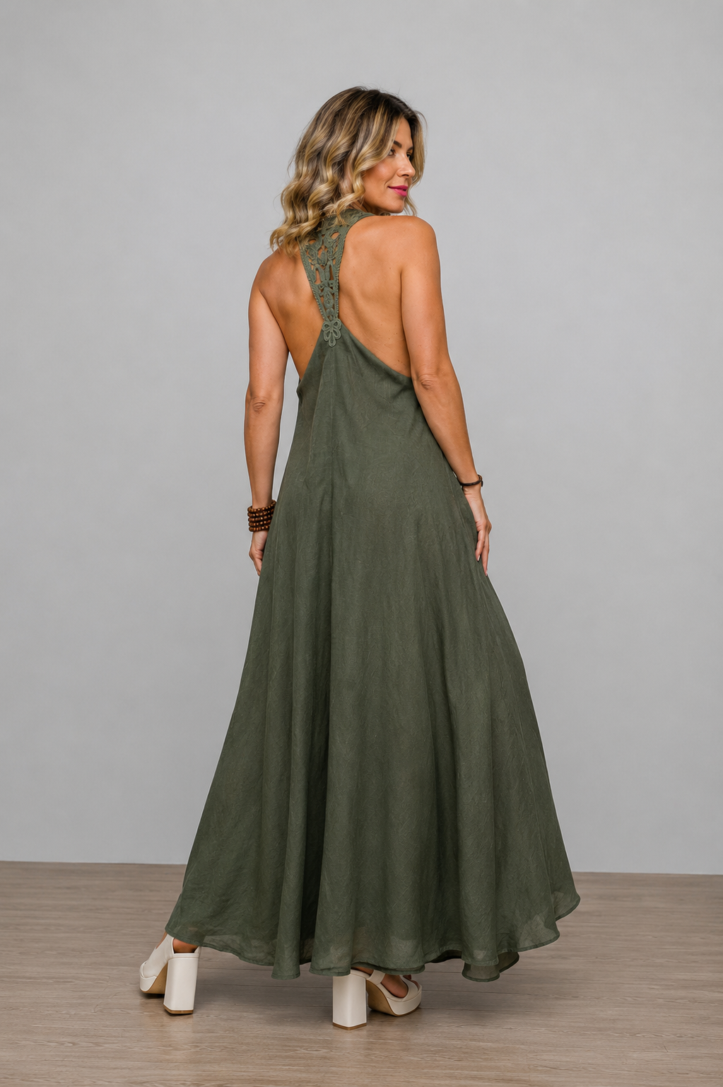 Φόρεμα μακρύ Aurora Linen