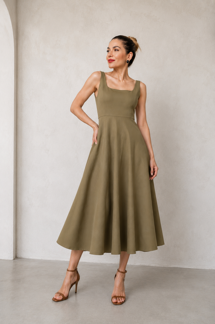 Olive Aura Φόρεμα