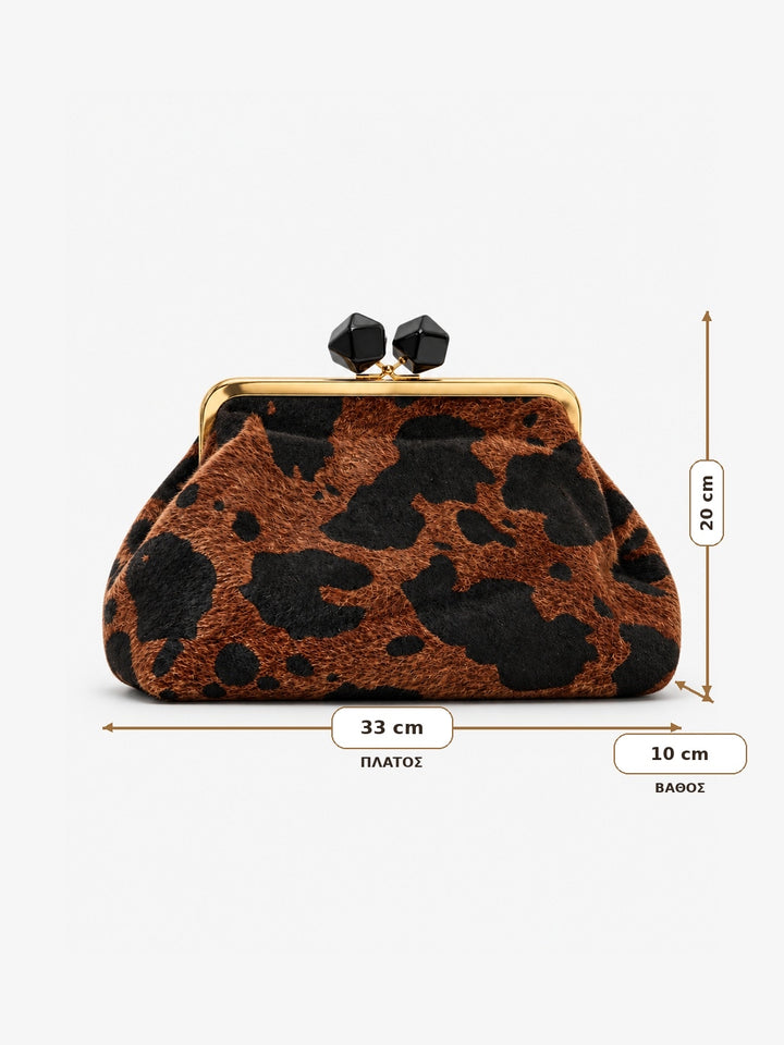 Τσάντα clutch Animal print
