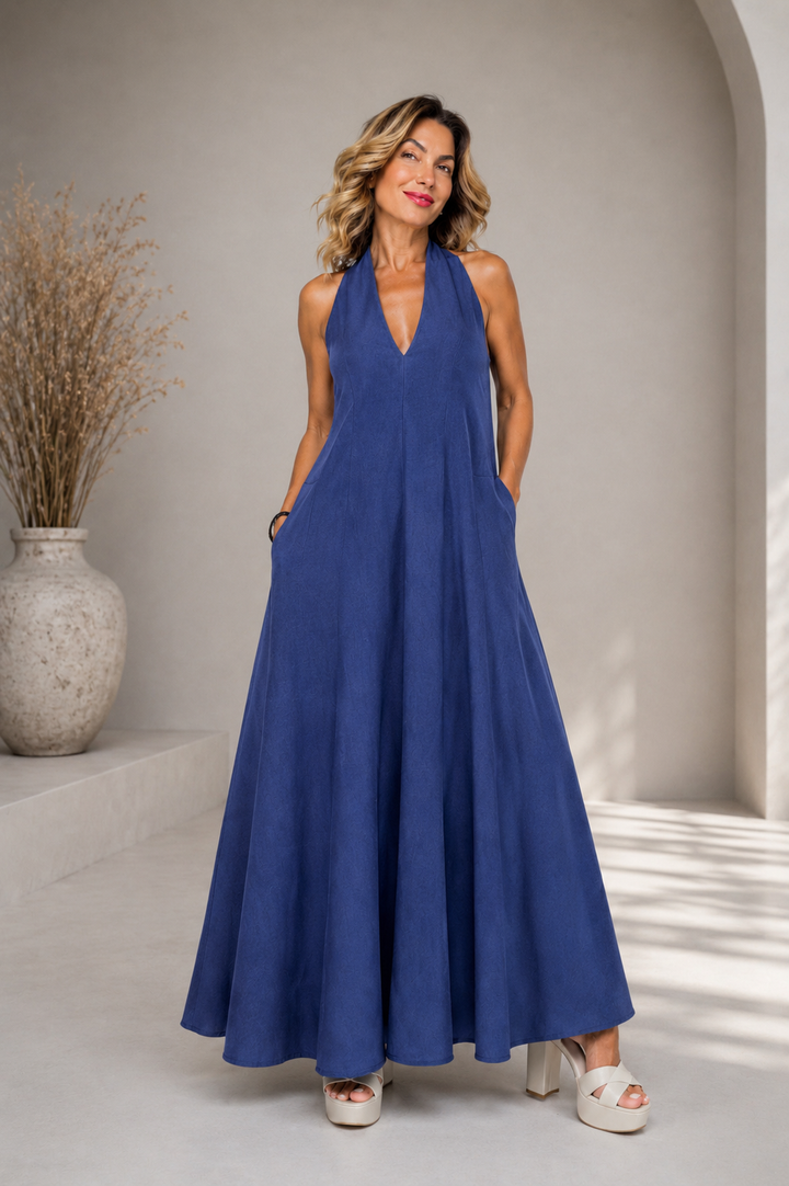 Φόρεμα μακρύ Aurora Linen