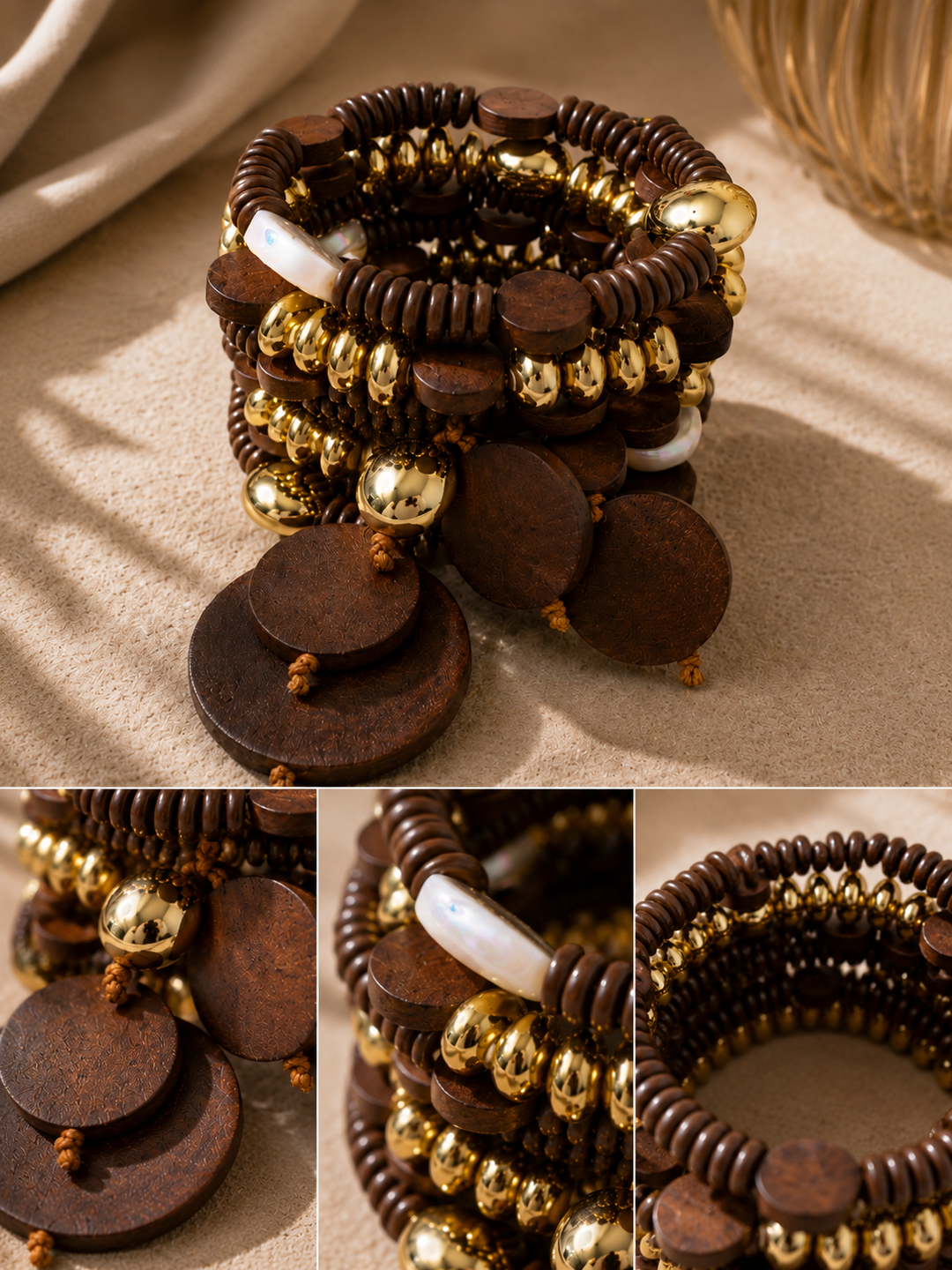 Golden Earth Bracelet