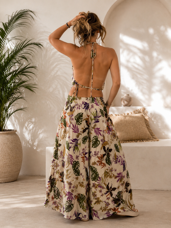 Σετ Τοπ &amp; Παντελονα Tropical Escape