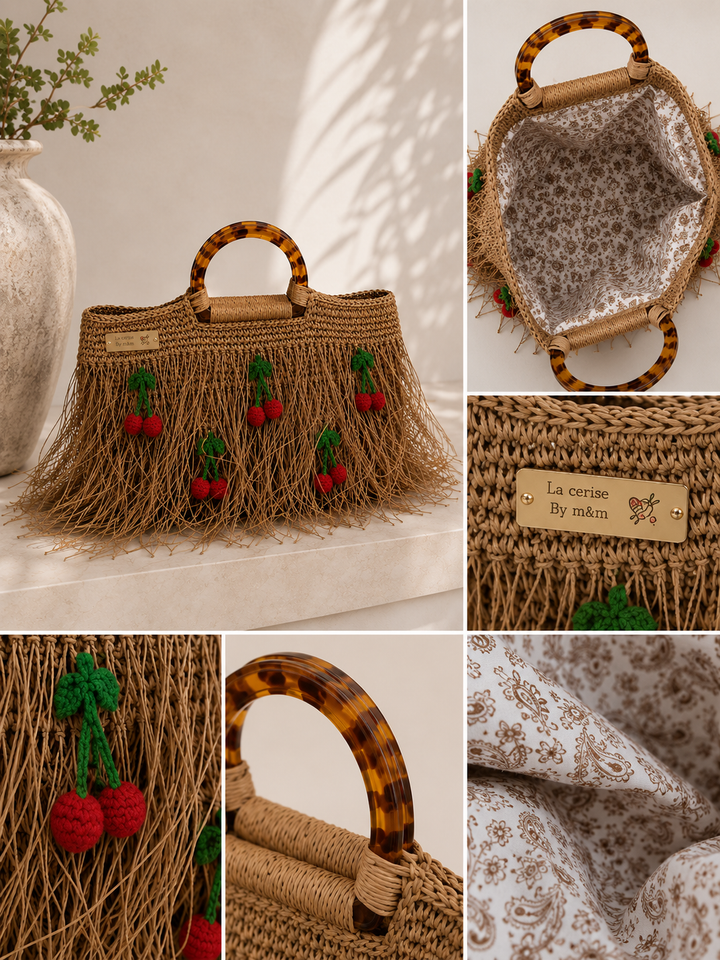 Cherry Sands Χειροποίητη Τσάντα