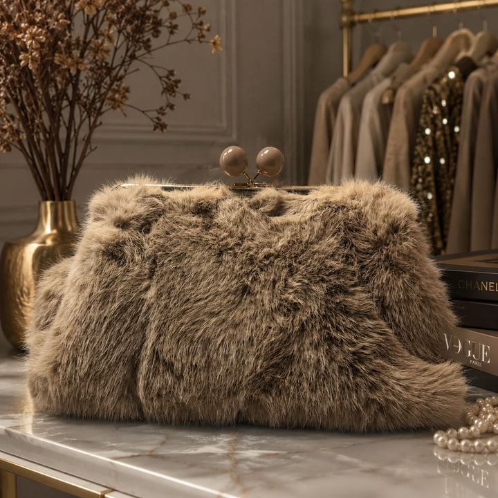Γούνινη τσάντα Soft Luxe