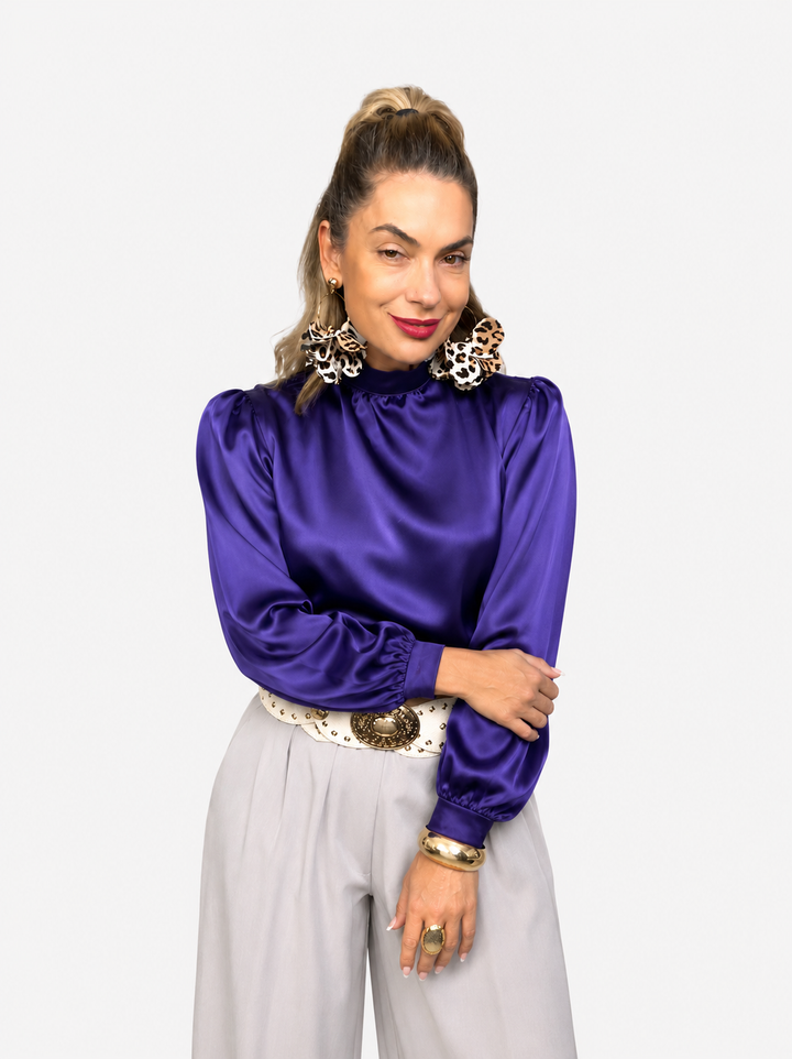 Satin Elegance Μπλούζα