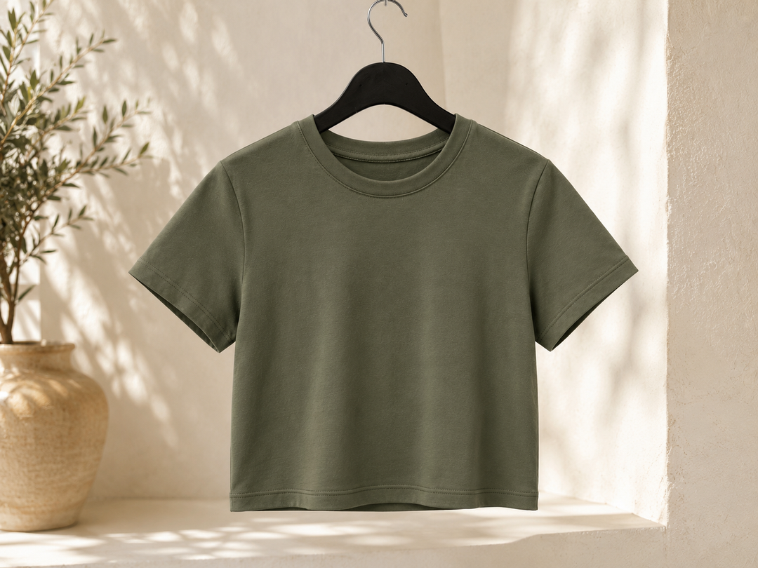 Basic crop top Μπλούζα