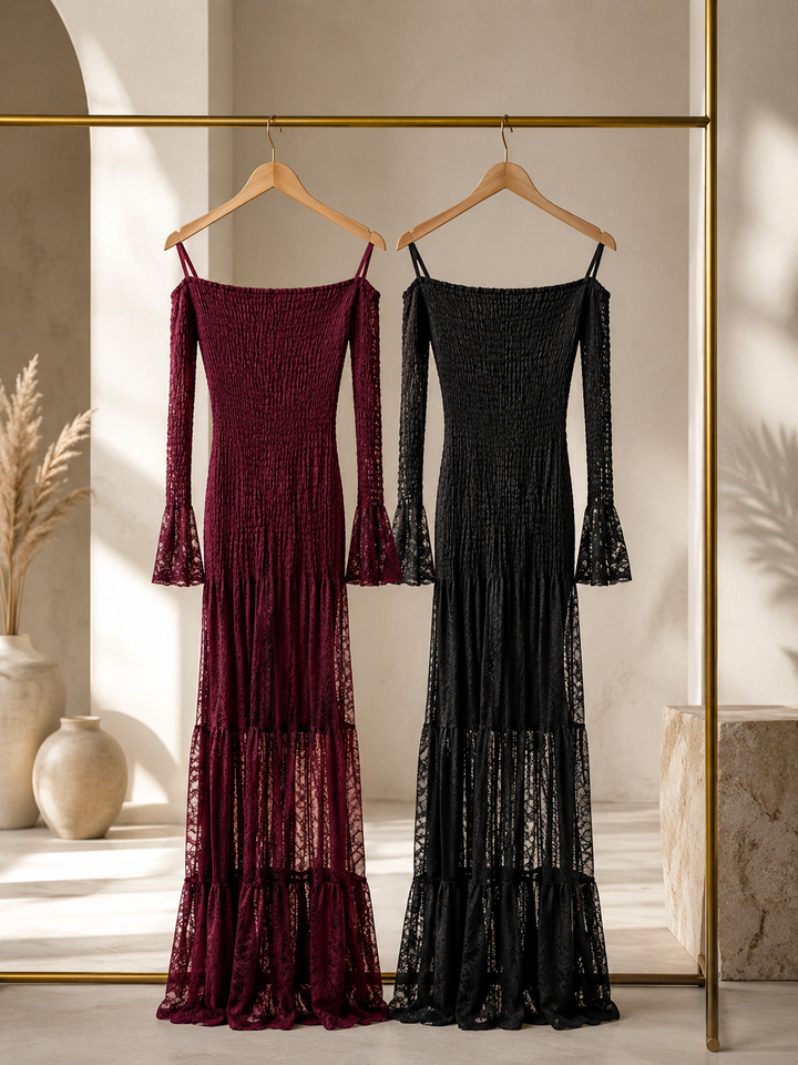 Velvet Muse Maxi Φόρεμα