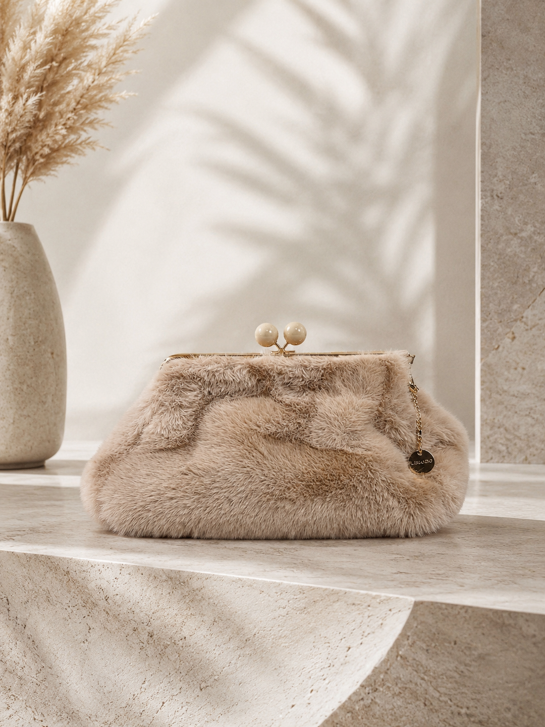 Soft Luxe Γούνινη τσάντα