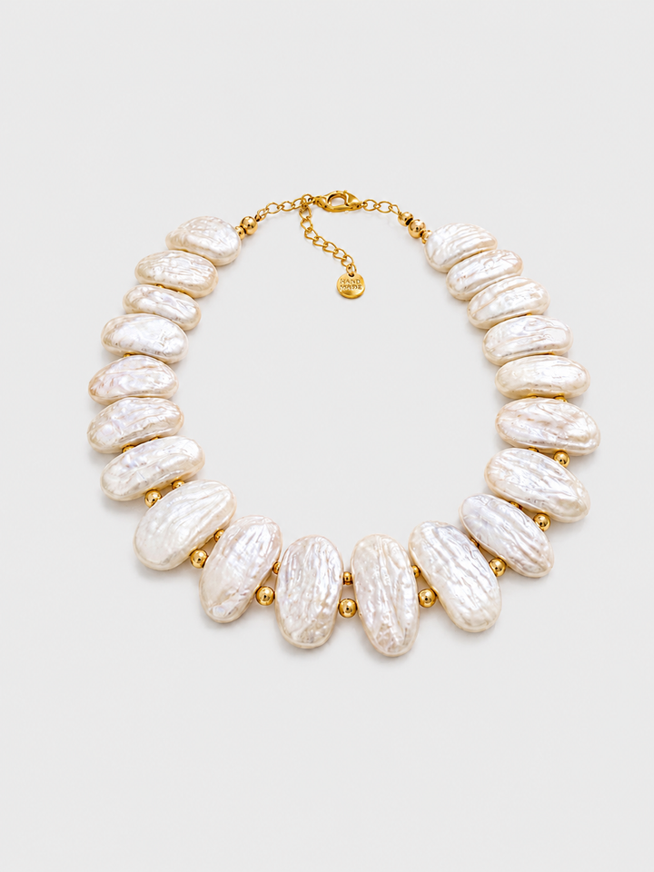 Pearl Essence Gold Κολιέ