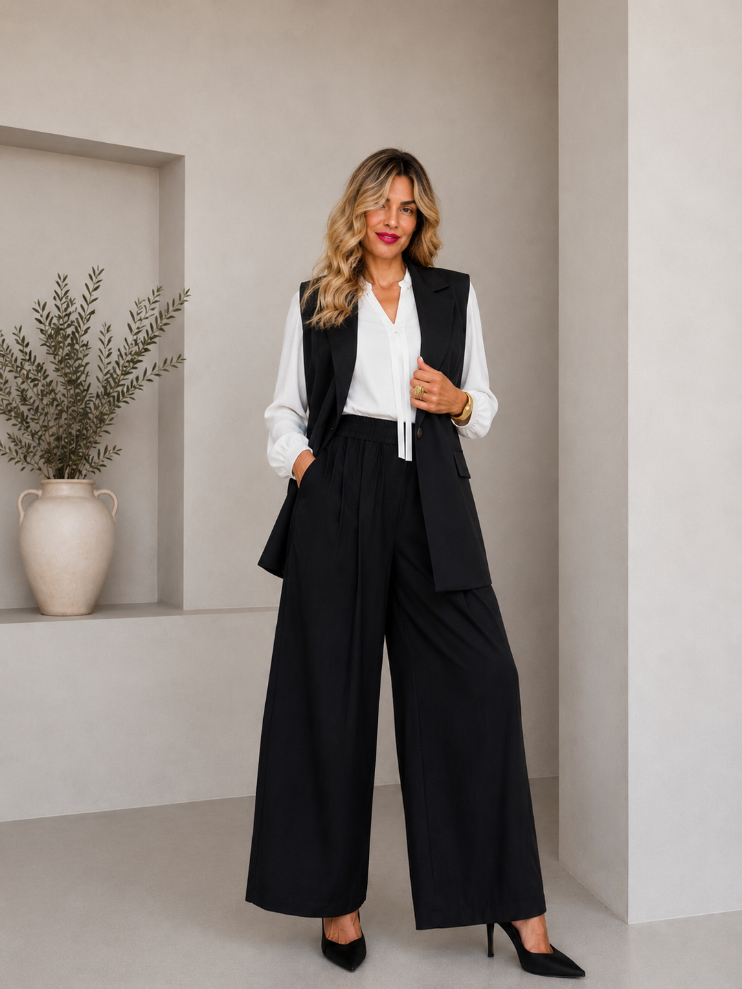 Milano Chic Vest Set