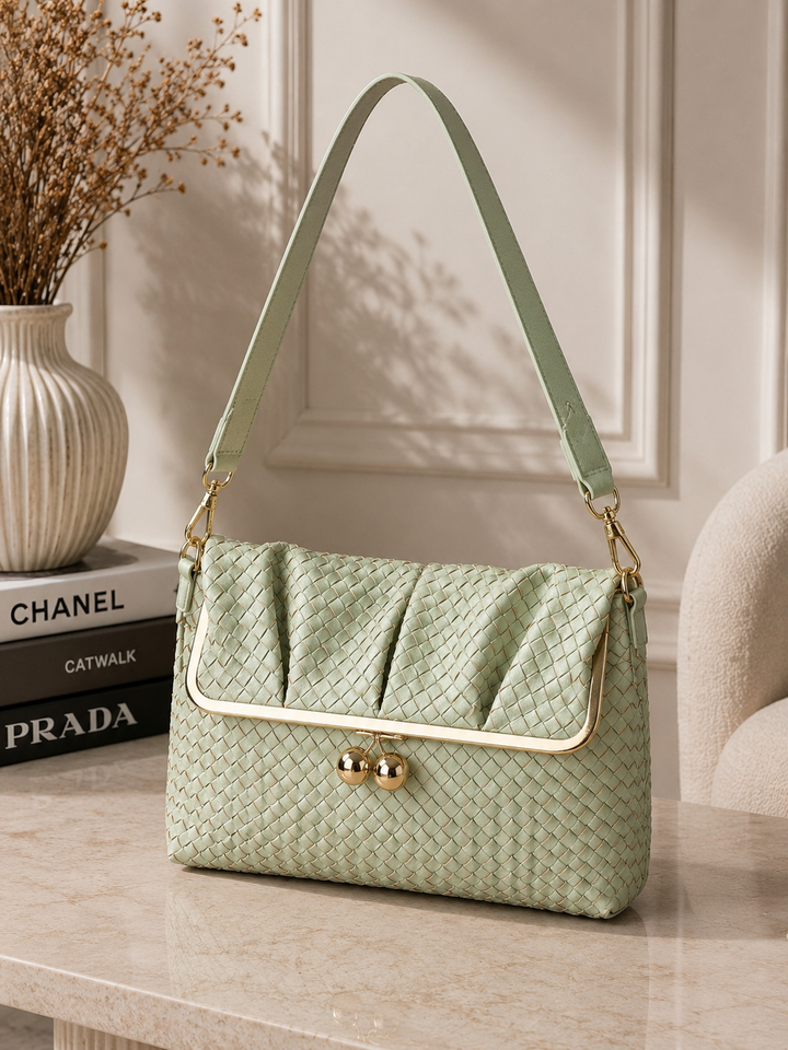 Aurora Weave Shoulder Bag