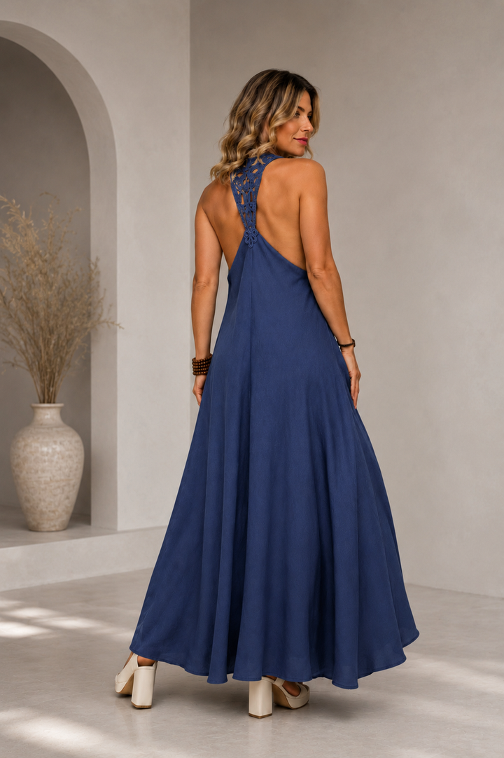 Φόρεμα μακρύ Aurora Linen