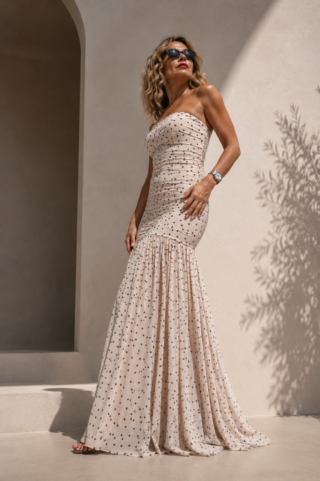 Ivory Maxi φόρεμα