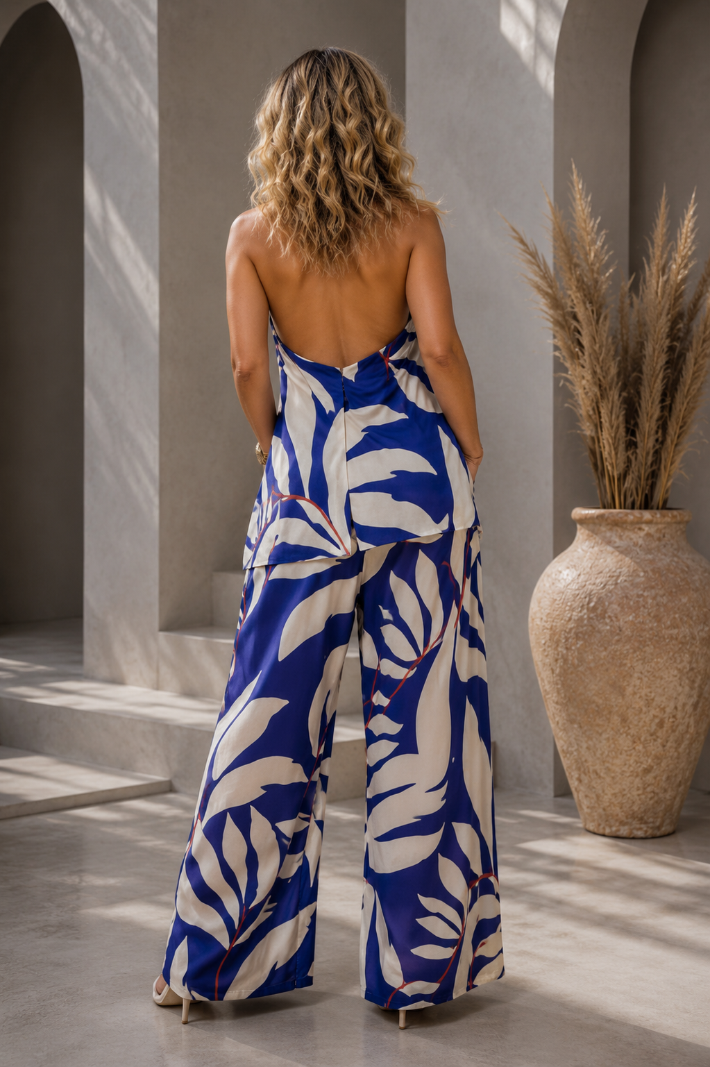 Soleil Muse Wide Leg Παντελόνα