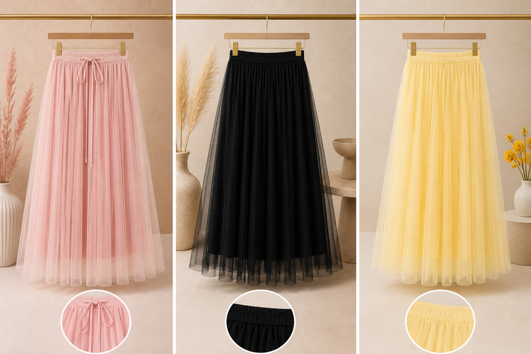 Butter Tulle Maxi Skirt One Size
