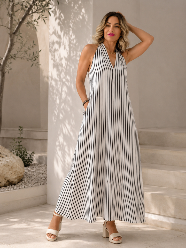 Φόρεμα μακρύ Stripes