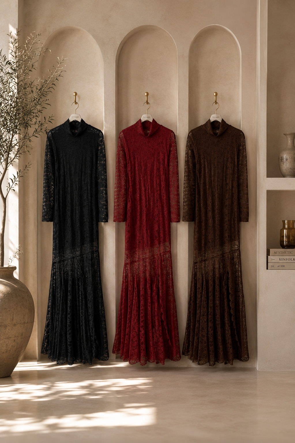 Midnight Elegance  Maxi Φόρεμα