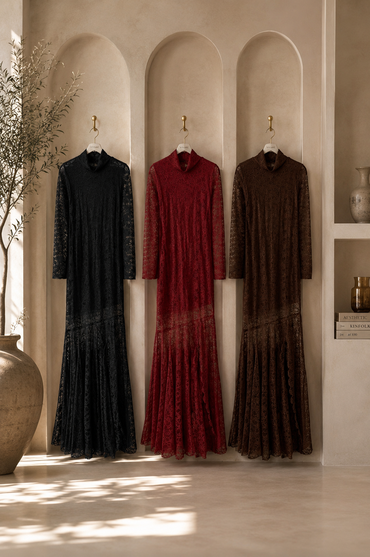 Midnight Elegance  Maxi Φόρεμα