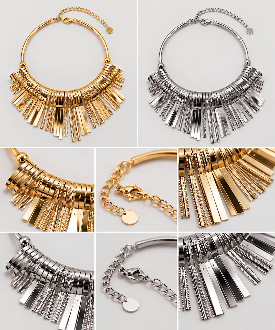 Κολιέ Statement Fringe