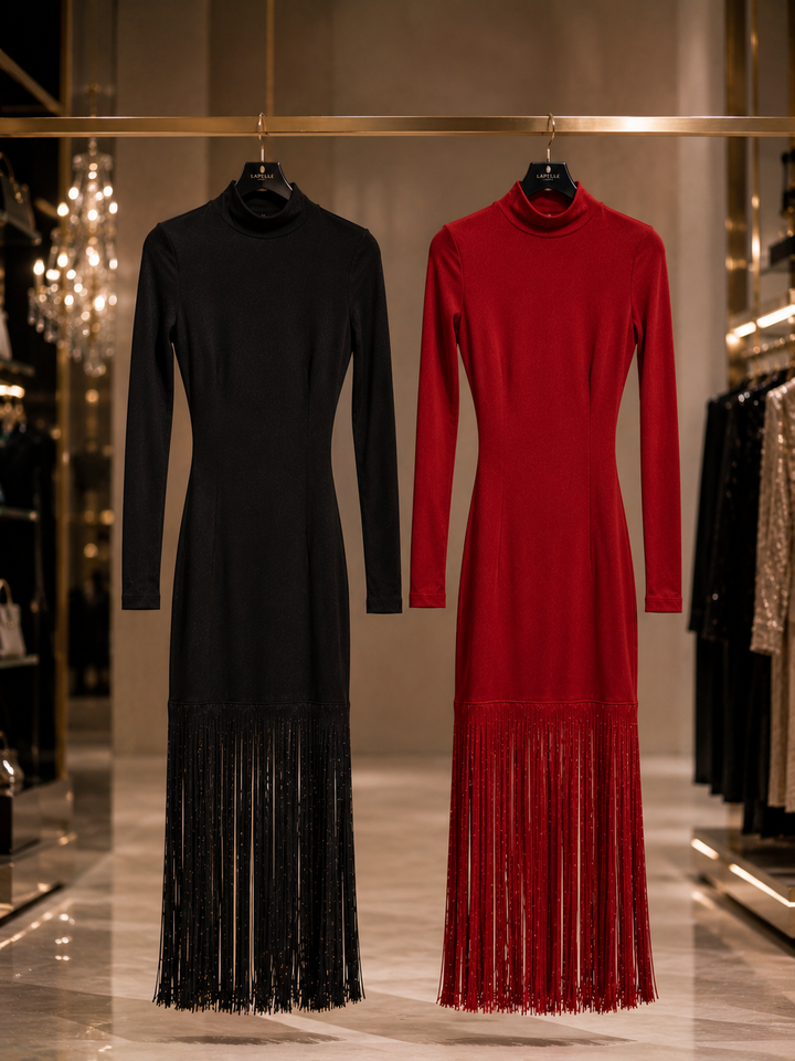 Motion Fringe Dress