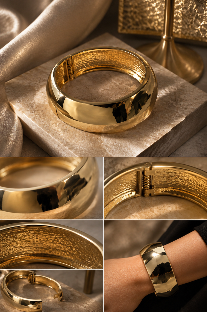 Βραχιόλι Χειροπέδα Luxe Curve