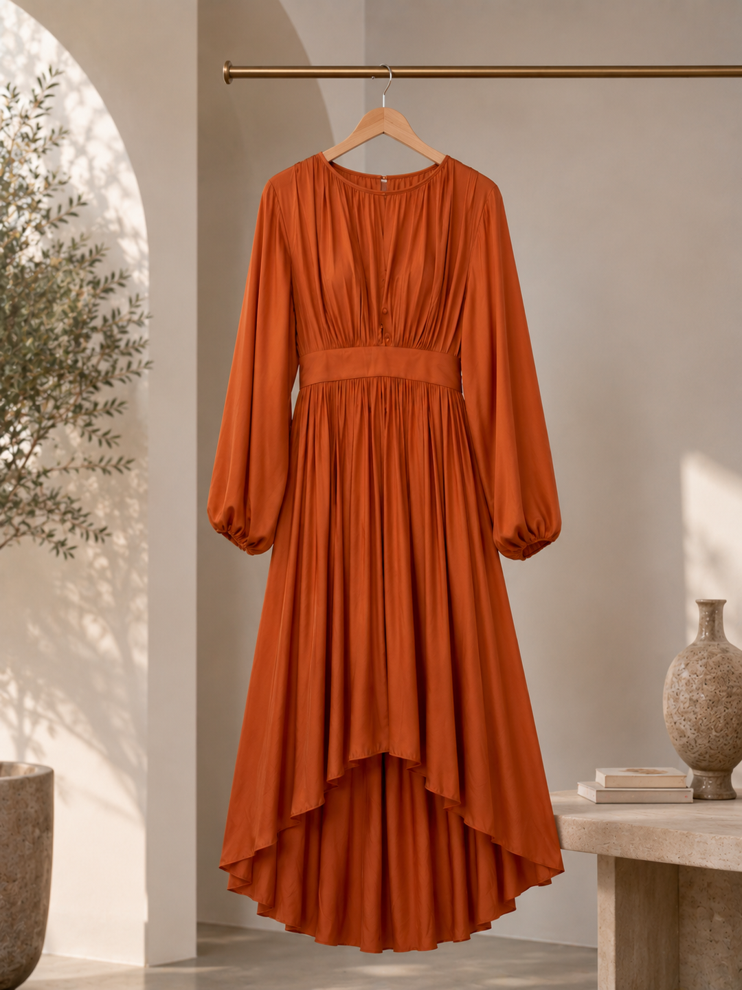 Siena Pleated Dress