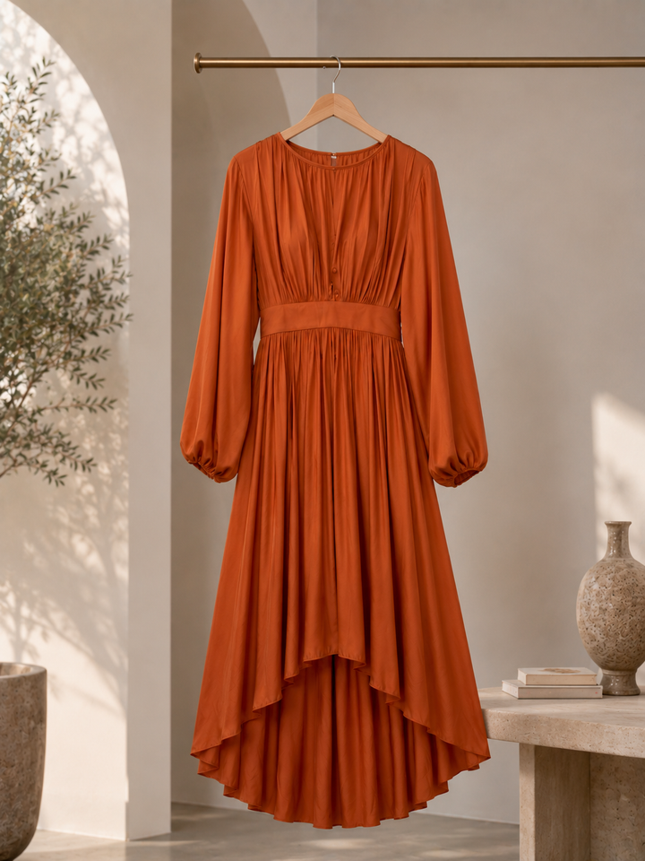 Siena Pleated Dress