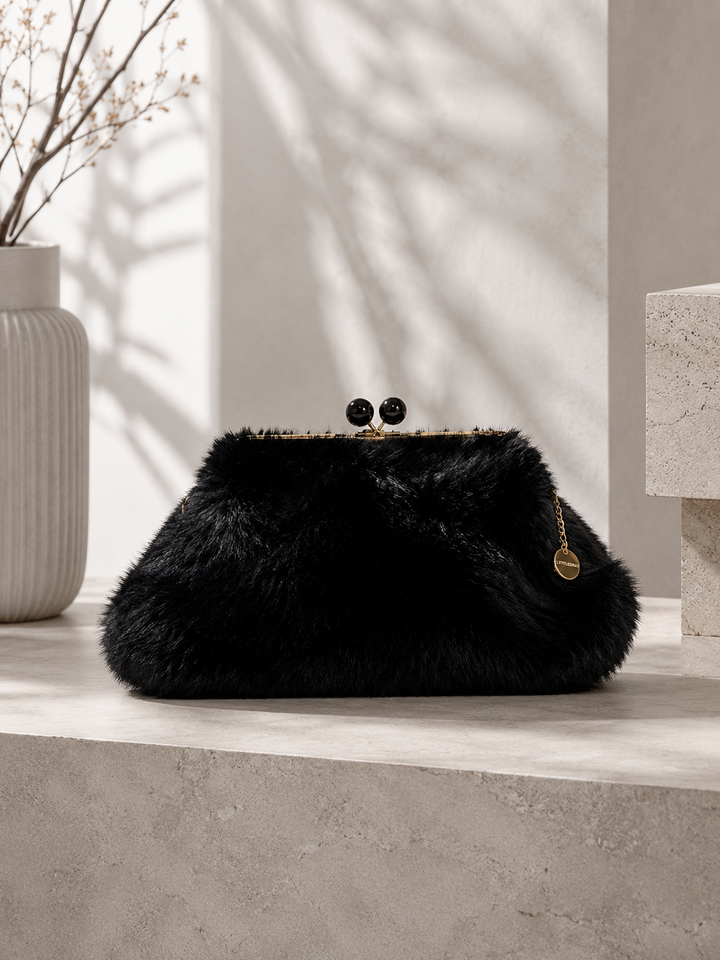 Soft Luxe Γούνινη τσάντα