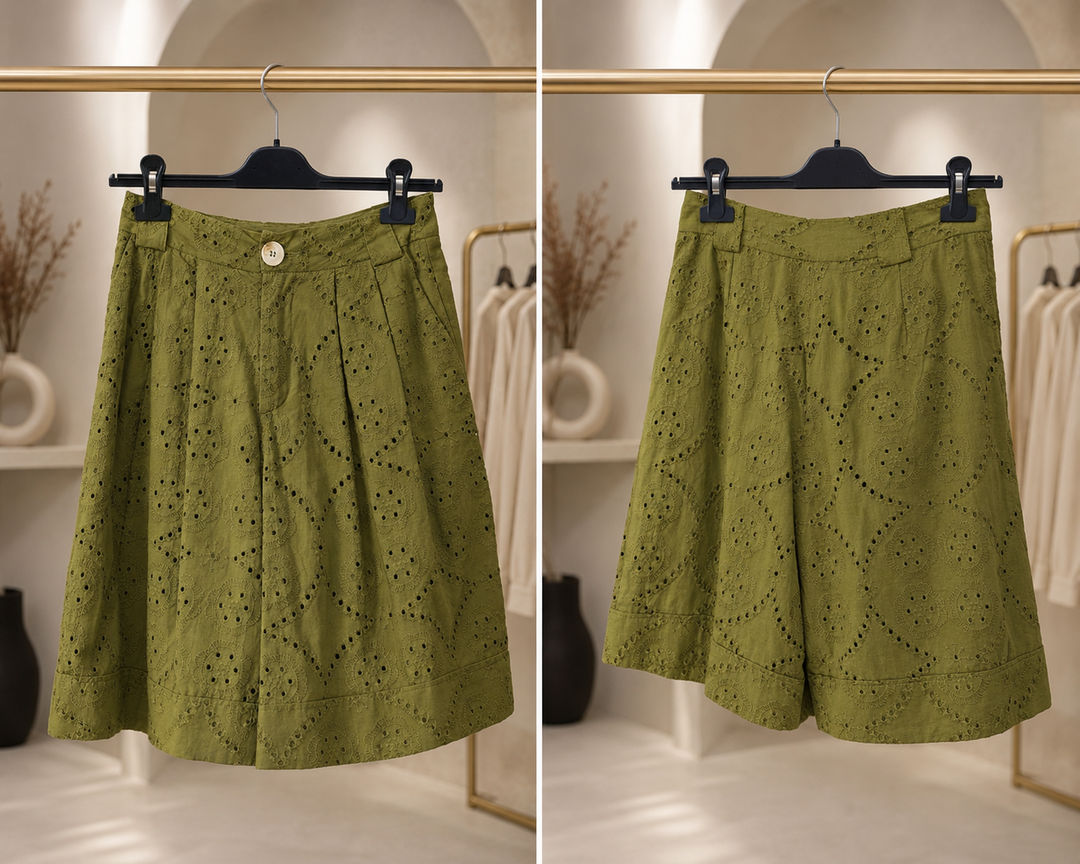 Βερμούδα Broderie