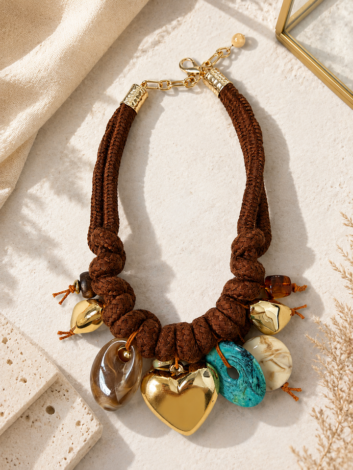 Κολιέ Boho Statement