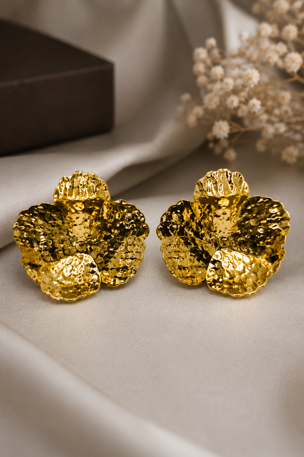 Golden Blossom Σκουλαρίκια
