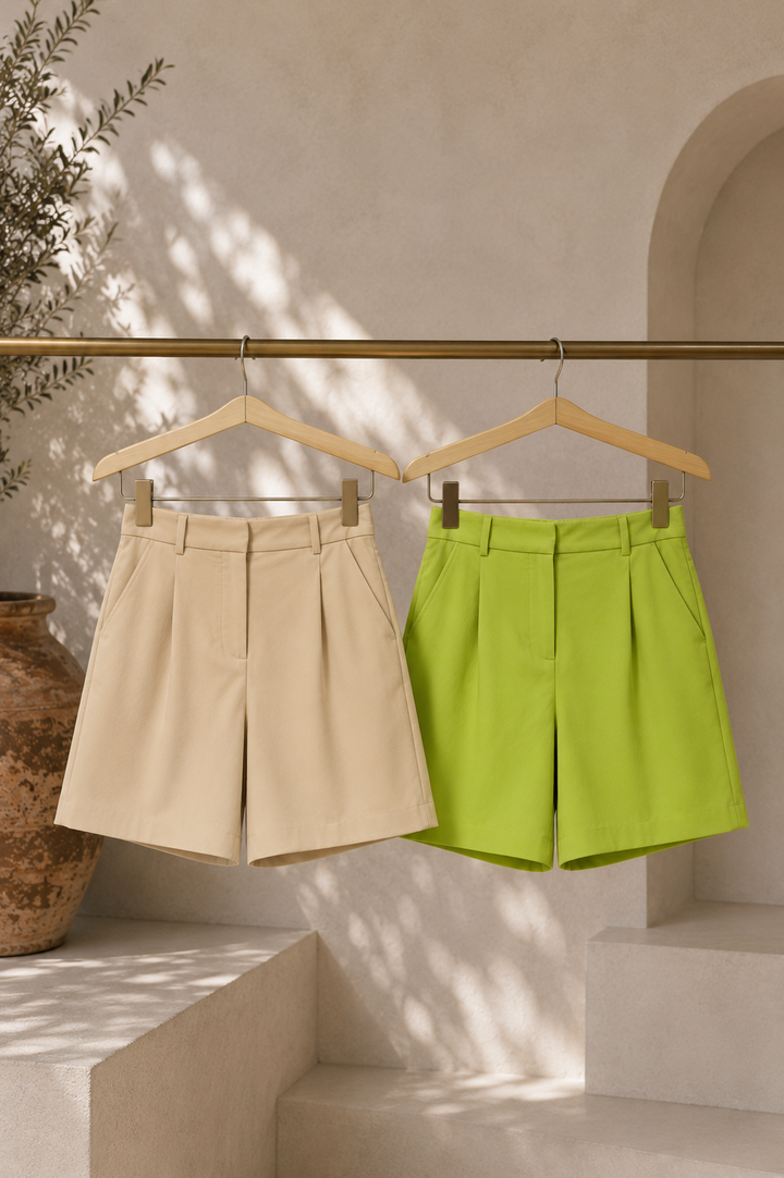 Luna Tailored Bermuda Shorts