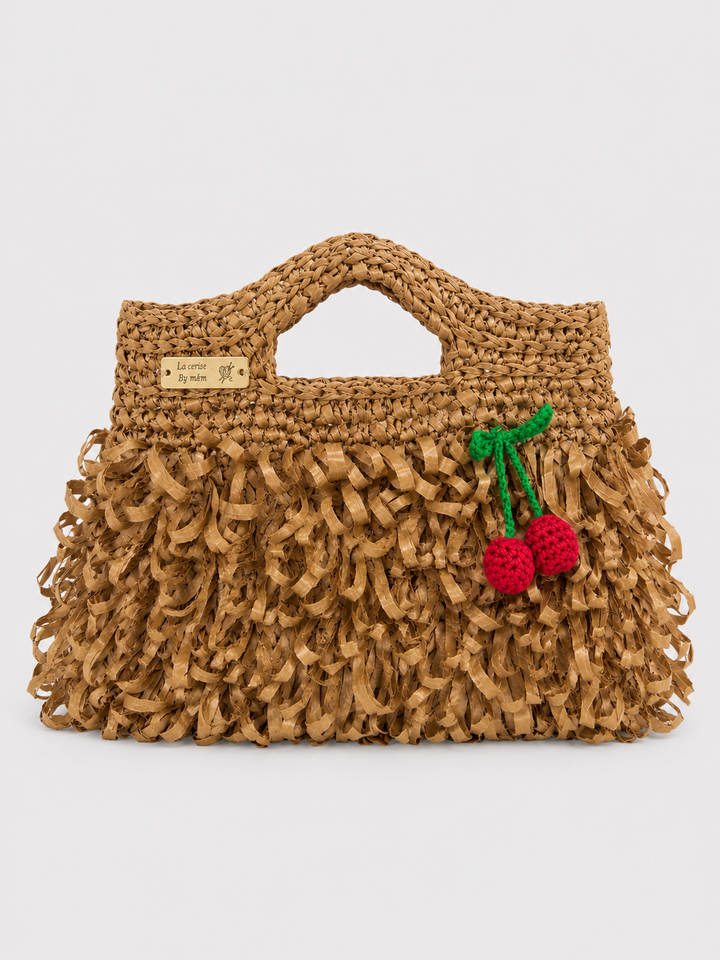 Riviera Raffia Χειροποίητη Τσάντα