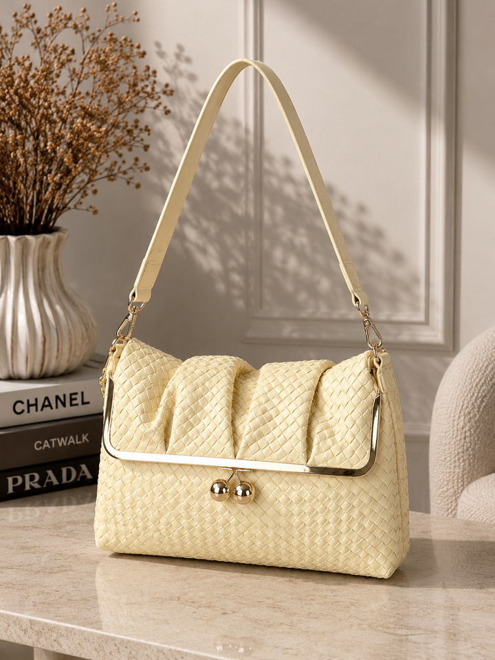 Aurora Weave Shoulder Bag