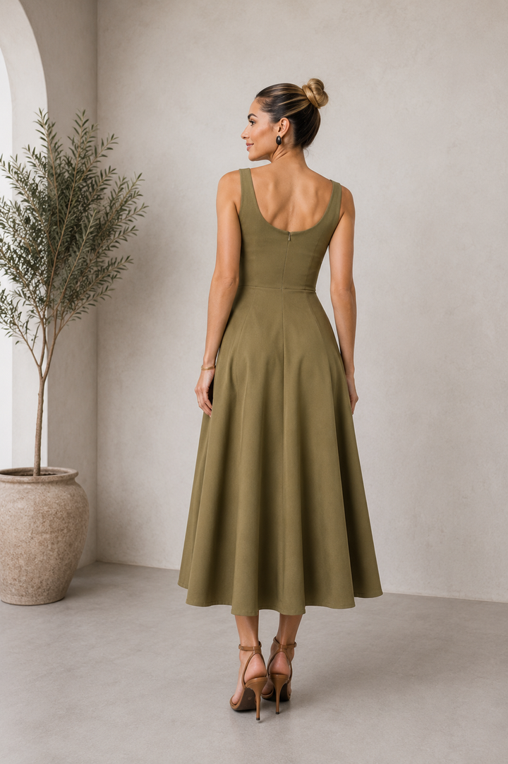Olive Aura Φόρεμα