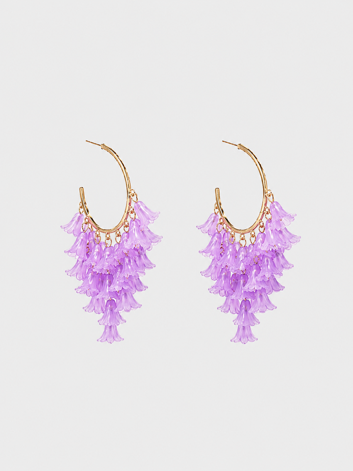 Lilac Bloom Σκουλαρίκια