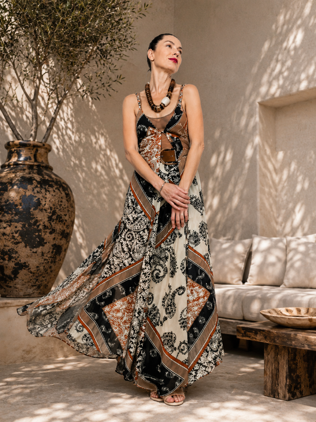 Sahara Muse – Printed Two Piece Set