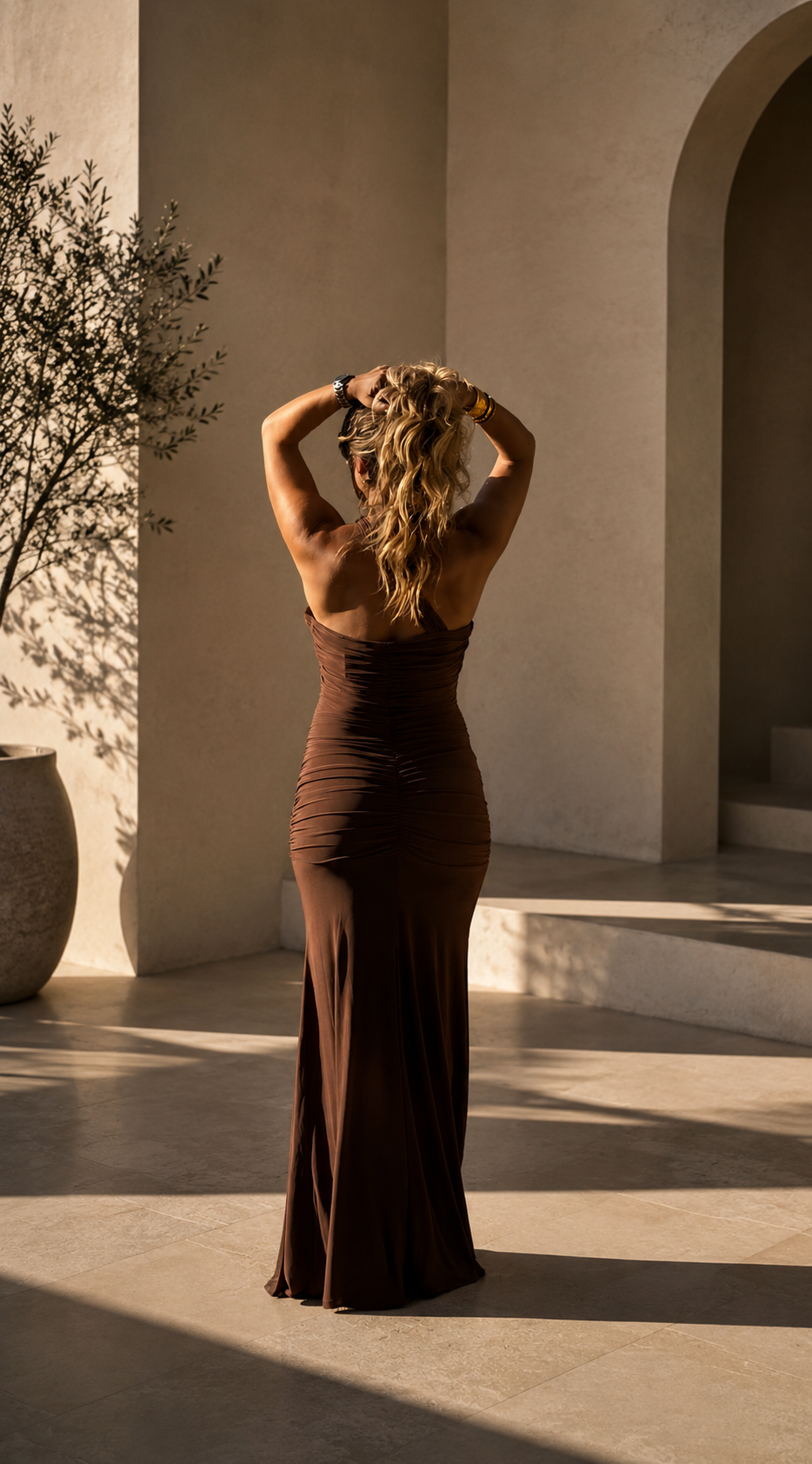 Veloura Muse Maxi Cut-Out Φόρεμα