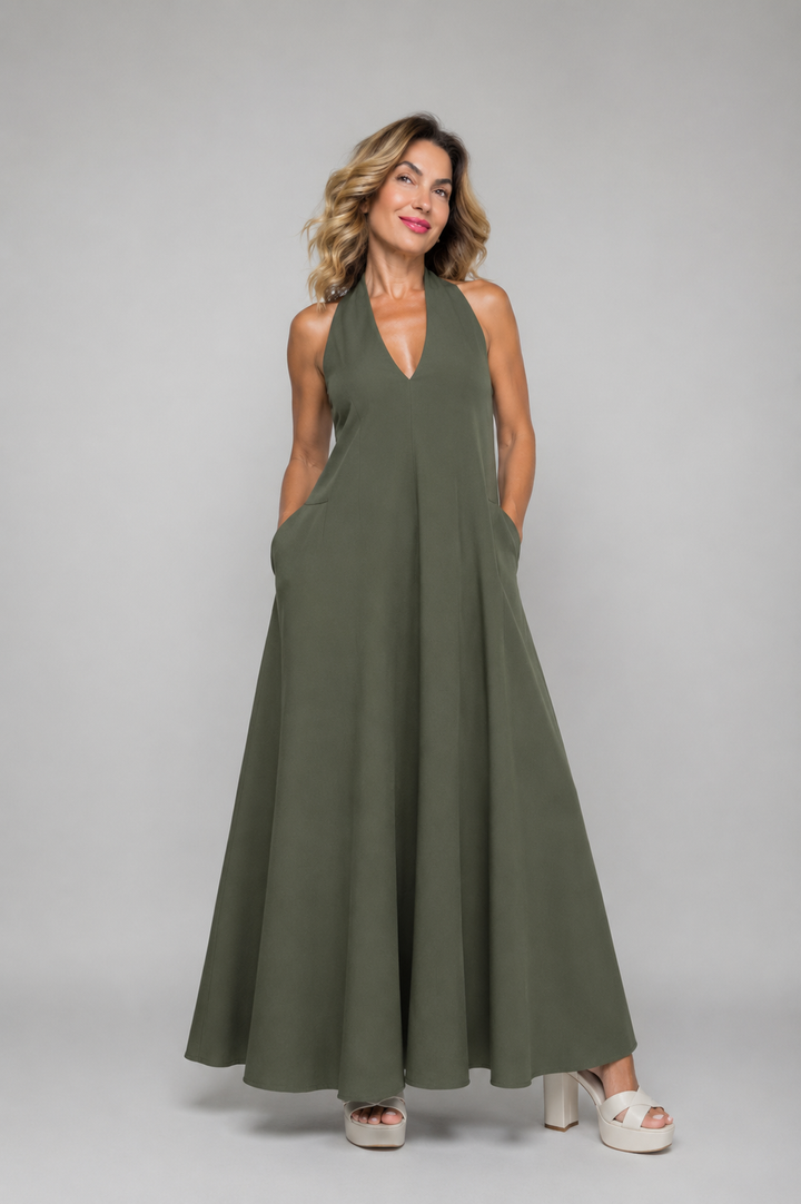 Φόρεμα μακρύ Aurora Linen