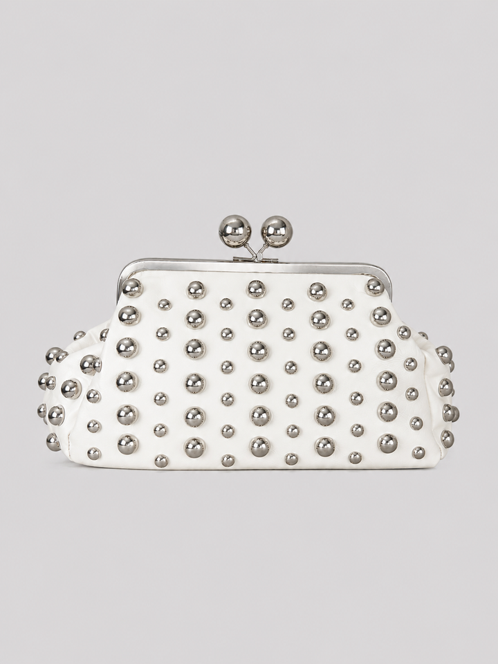 Luna Stud Clutch Bag