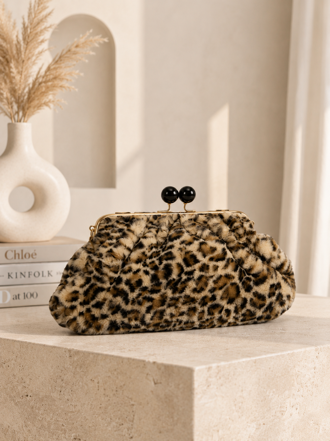 Cili τσάντα animal-print