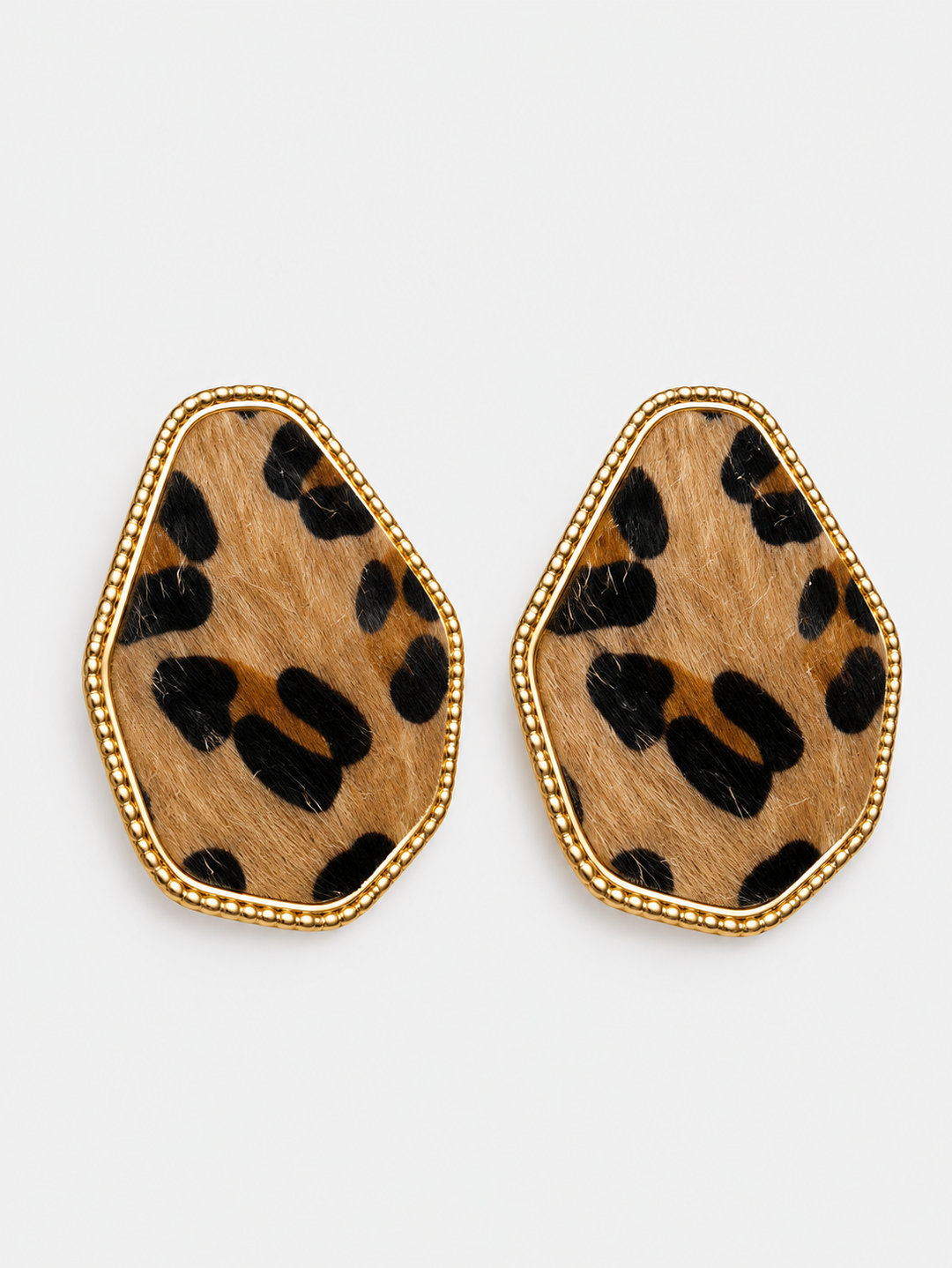 Σκουλαρίκια Leopard Statement